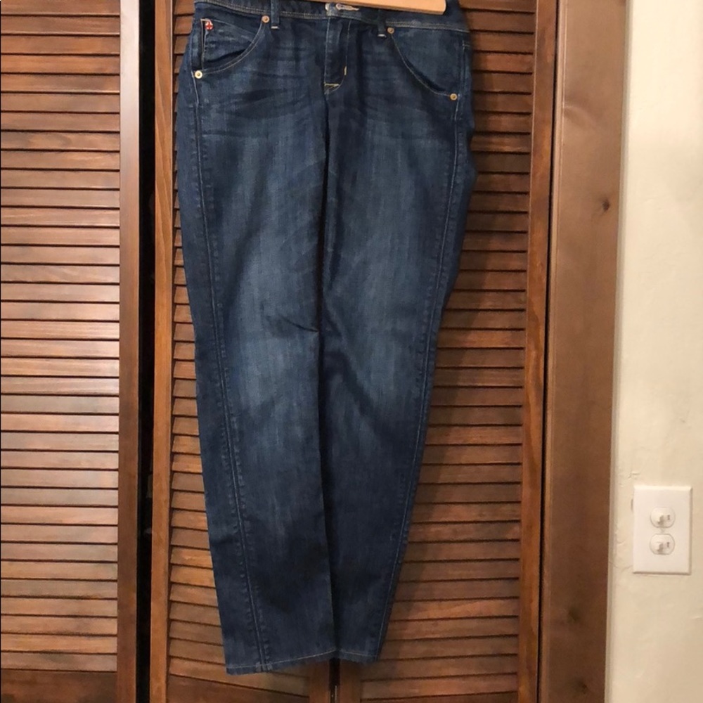 Dark wash Hudson jeans
